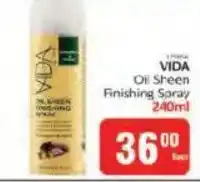 KitKat Cash and Carry VIDA Oil Sheen Finishing Spray offer