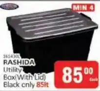 KitKat Cash and Carry RASHIDA Utility Box (With Lid) Black offer