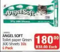 KitKat Cash and Carry Angel Soft Toilet paper Green offer