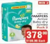 KitKat Cash and Carry Pampers Active Baby-dry Jumbo offer