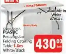 KitKat Cash and Carry PLASTIC Rectangular Folding Catering Table offer