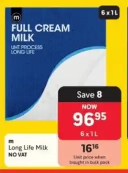Makro m Long Life Milk offer