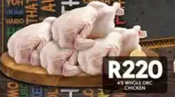 OBC Meat & Chicken 4'S WHOLE OBC CHICKEN offer