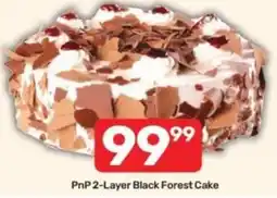Pick n Pay Hypermarket PnP 2-Layer Black Forest Cake offer