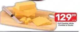 Pick n Pay Hypermarket PnP Cheddar, White Cheddar or Gouda offer