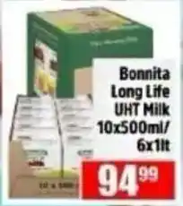 Devland Cash And Carry Bonnita Long Life UHT Milk offer