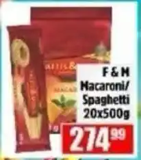 Devland Cash And Carry F&M Macaroni/Spaghetti offer