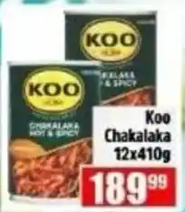 Devland Cash And Carry Koo Chakalaka offer