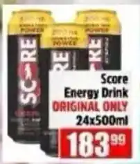Devland Cash And Carry Score Energy Drink ORIGINAL ONLY offer