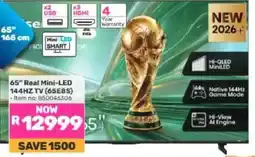 Game 65" Real Mini-LED 144HZ TV (65E8S) offer