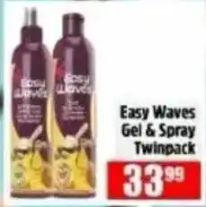 Devland Cash And Carry Easy Waves Gel & Spray Twinpack offer