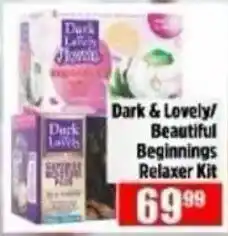 Devland Cash And Carry Dark & Lovely/Beautiful Beginnings Relaxer Kit offer