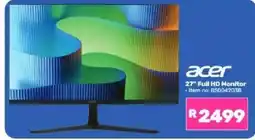 Game acer 27" Full HD Monitor offer