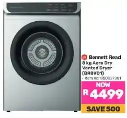 Game Bennett Read 8 kg Aero Dry Vented Dryer offer