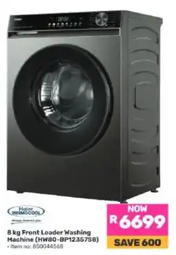 Game Haier THERMOCOOL 8 kg Front Loader Washing Machine offer