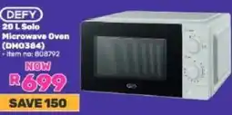 Game DEFY 20 L Solo Microwave Oven offer