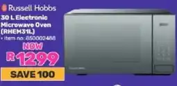 Game Russell Hobbs 30 L Electronic Microwave Oven offer