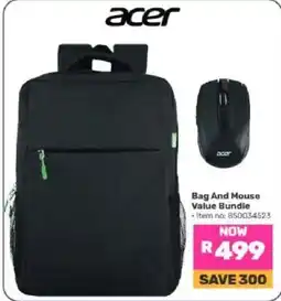 Game Acer Bag And Mouse Value Bundle offer