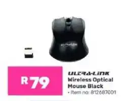 Game ULTRA-LINK Wireless Optical Mouse Black offer