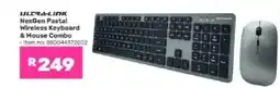 Game ULTRA-LINK NexGen Pastal Wireless Keyboard & Mouse Combo offer