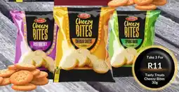 Super Save Tasty Treats Cheezy Bites offer