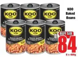 Boxer KOO Baked Beans offer