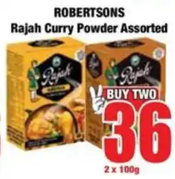 Boxer Robertsons Rajah Curry Powder Assorted offer