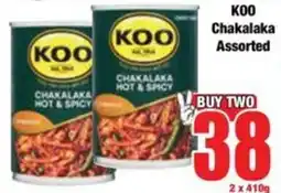 Boxer KOO Chakalaka Assorted offer