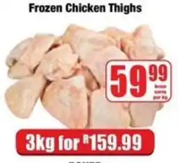 Boxer Frozen Chicken Thighs offer