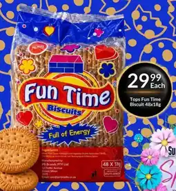 Super Save Tops Fun Time Biscuit offer