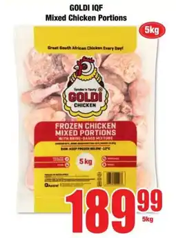 Boxer GOLDI IQF Mixed Chicken Portions offer