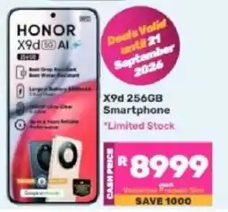 Game HONOR X9d 256GB Smartphone offer