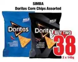 Boxer Doritos Corn Chips Assorted offer