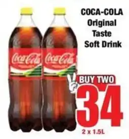 Boxer Coca-Cola Original Taste Soft Drink offer