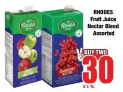 Boxer RHODES Fruit Juice Nectar Blend Assorted offer