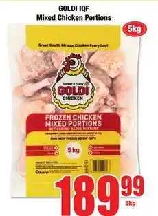 Boxer Goldi - mixed chicken portions offer