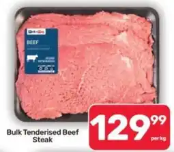 Pick n Pay Hypermarket Bulk Tenderised Beef Steak offer