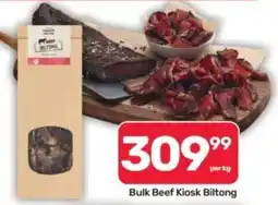 Pick n Pay Hypermarket Bulk Beef Kiosk Biltong offer