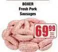Boxer Boxer - fresh pork sausages offer