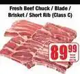 Boxer Fresh beef chuck / blade / brisket / short rib (class c) offer