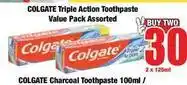Boxer Colgate - triple action toothpaste value pack assorted offer