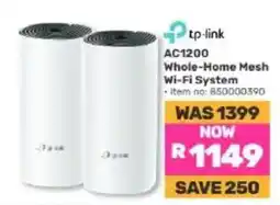 Game tp-link AC1200 Whole-Home Mesh Wi-Fi System offer