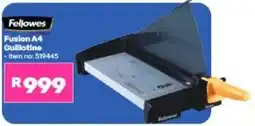 Game Fellowes Fusion A4 Guillotine offer