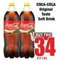 Boxer Coca cola - original taste soft drink offer