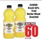 Boxer Krush - fruit nectar blend offer