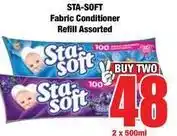 Boxer Sta-soft - fabric conditioner refill offer