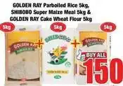 Boxer Shibobo - parboiled rice, super maize meal & cake wheat flour offer