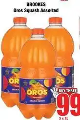 Boxer Brookes - oros squash offer