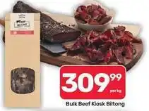 Pick n Pay Liquor Bulk beef kiosk biltong offer