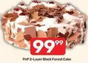 Pick n Pay Liquor 2-layer black forest cake offer